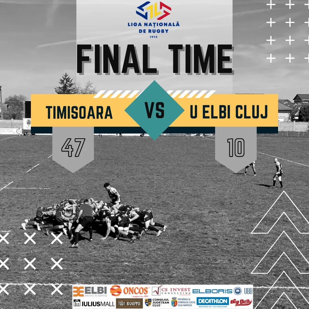  LNR 2023: Timișoara a bifat al doilea succes din acest campionat