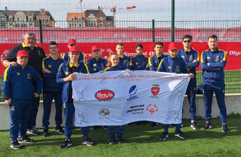 SPECIAL OLIMPICS: Echipa SO România a câștigat Flag Rugby Special Olympics de la Paris 