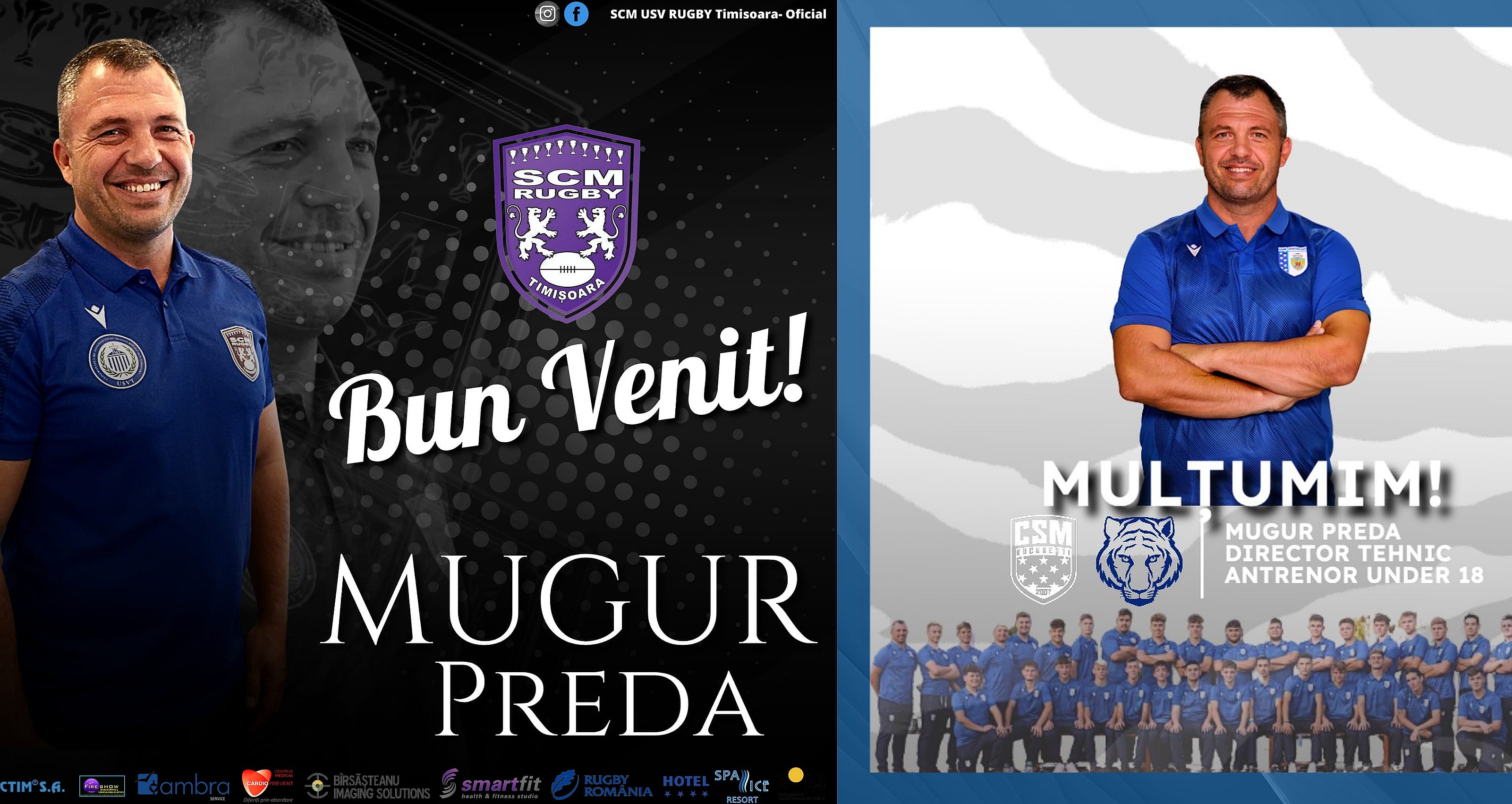 ROMÂNIA / LNR: Mugur Preda a fost numit antrenor la Timișoara, Alin Conache pleacă la Steaua