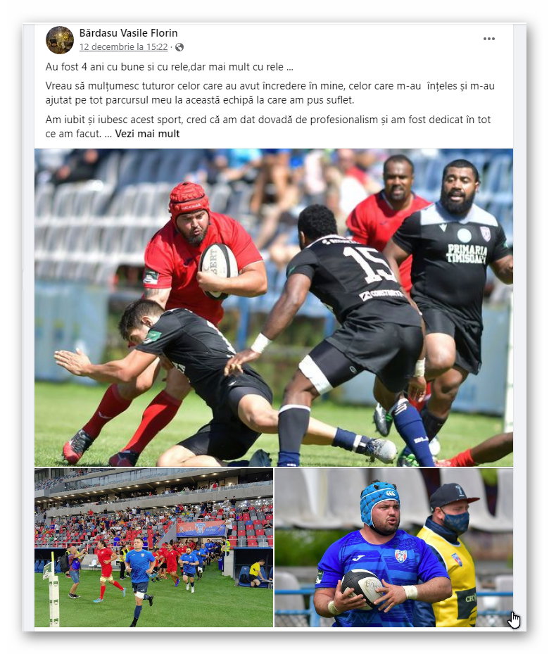 ROMÂNIA / CLUBURI: Dezamăgit de modul cum a fost tratat, Florin Bărdașu s-a despărțit de Steaua