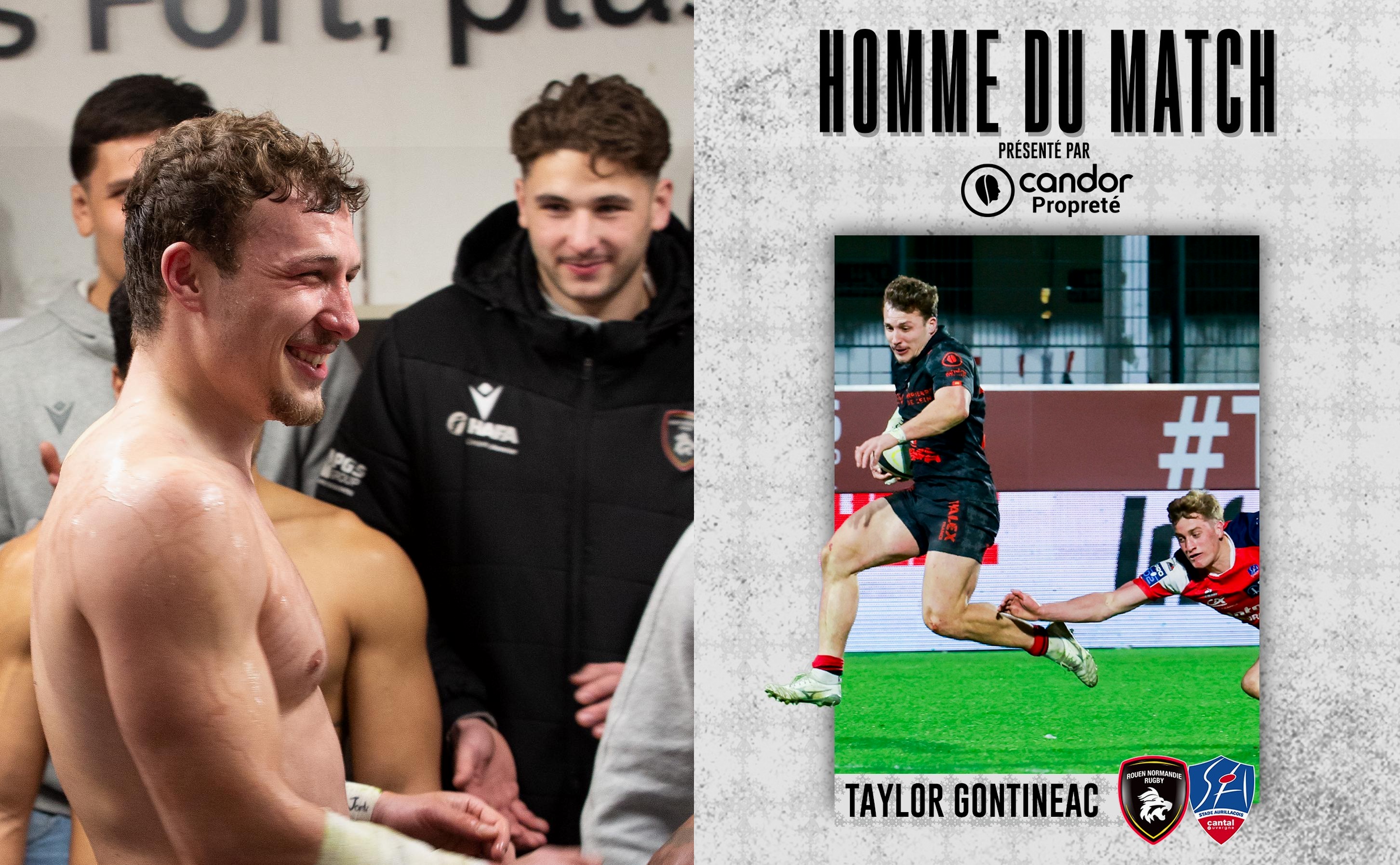 FRANȚA / PRO D2: Cu două eseuri marcate, Taylor Gontineac a învins echipa lui... Romeo Gontineac