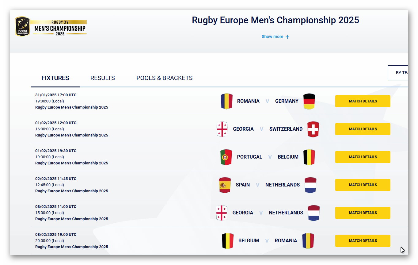 REC 2025: România va juca acasă meciurile cu Germania și Portugalia, iar în deplasare cu Belgia