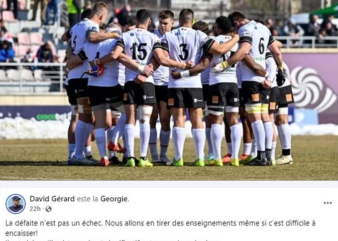 REC 2025 / SEMIFINALĂ / GEO - ROM 43-5: David Gerard spune că Stejarii „nu s-au dat bătuți până în ultimul minut”