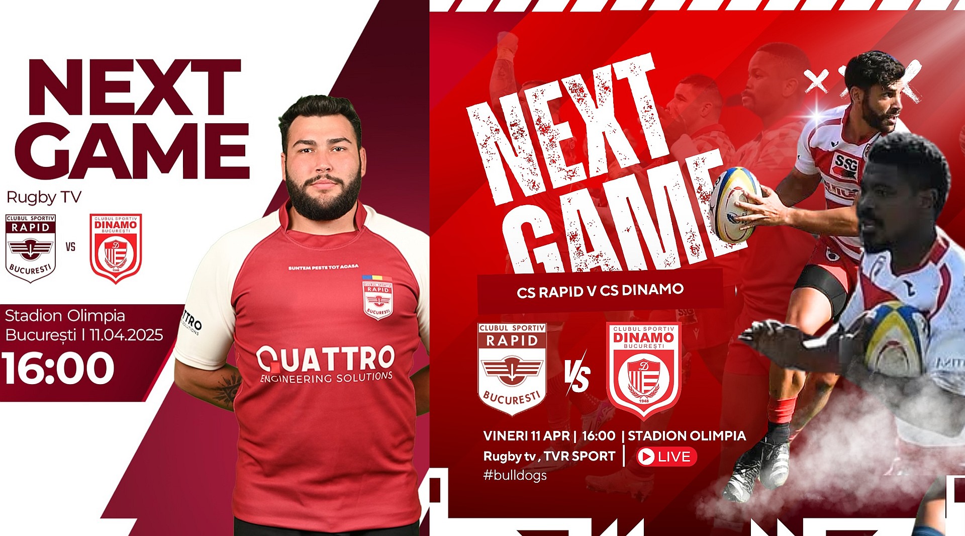 LRK 2025 / ETAPA A 3-A / RAP - DIN: Un alt derby bucureștean se joacă pe stadionul Olimpia