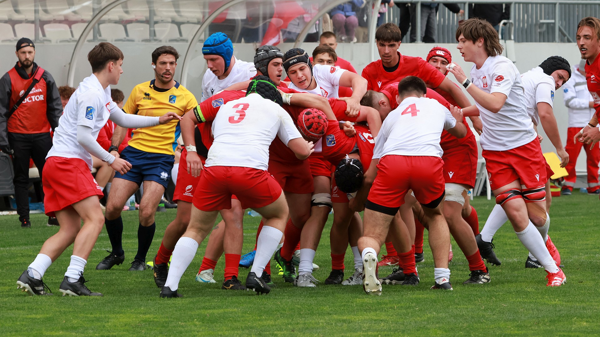 CE U18 2025 / BARAJ DE MENȚINERE / ROM - POL 17-32: Stejăreii au suferit un eșec categoric și vor juca în a doua divizie valorică 