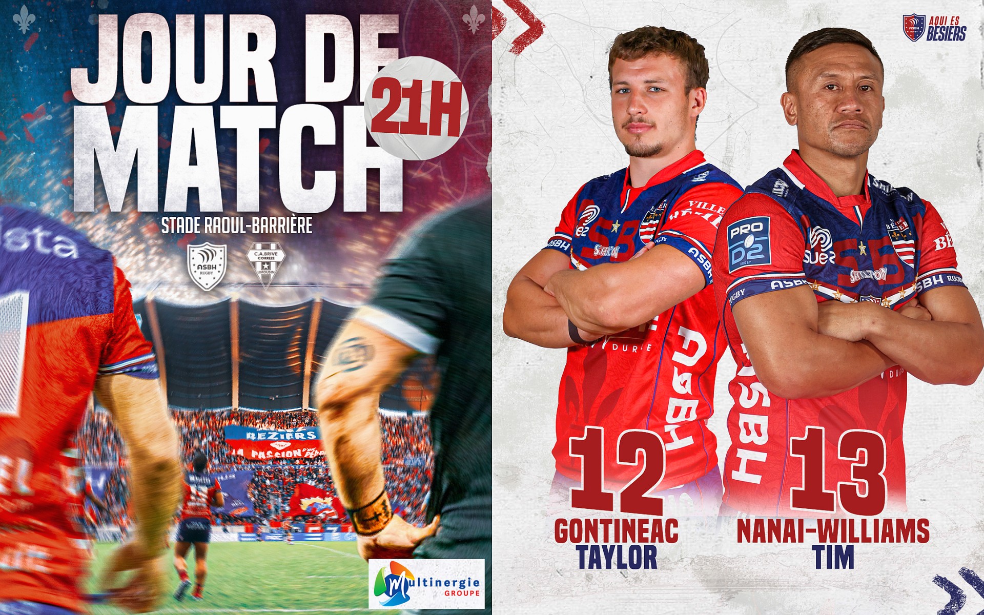 FRANȚA / PRO D2 / ULTIMA ETAPĂ: Taylor Gontineac și Gheorghe Gajion sunt titulari, Ștefan Buruiană și Adrian Mitu vor sta pe banca rezervelor