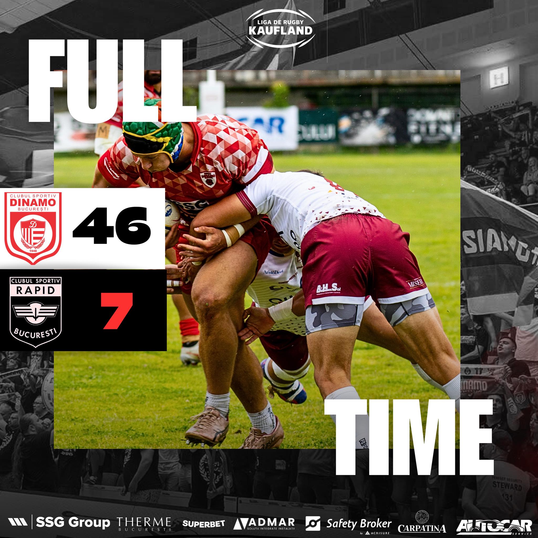 LRK 2025 / ETAPA A 8-A: Dinamo și Baia Mare sunt la egalitate în fruntea clasamentului, Steaua și Timișoara stau la pândă