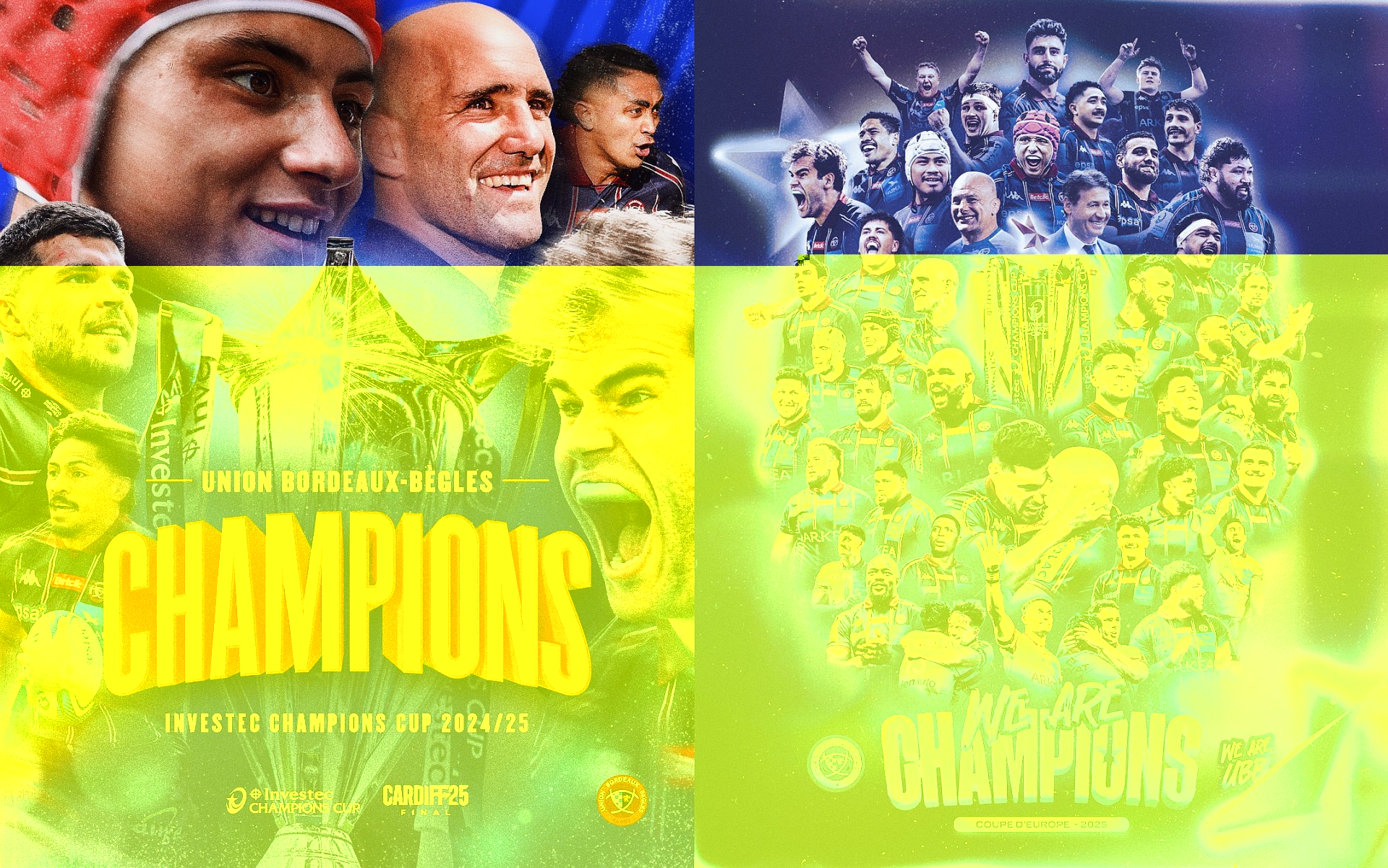 CUPA CAMPIONILOR 2024/2025 / FINALA / BB - NOR 28-20: Bordeaux-Begles a devenit a 5-a formație din Franța care câștigă titlul continental