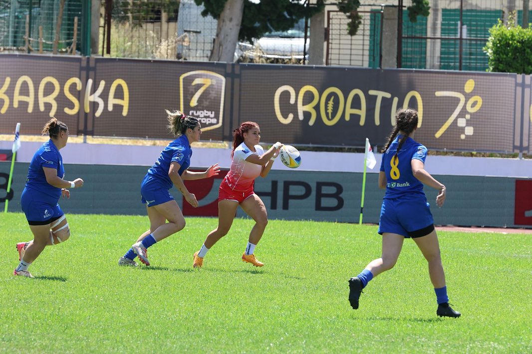 RUGBY ÎN 7 / CE WOMEN’S TROPHY SERIES 2025 / ETAPA A 2-A: Ghindele înfruntă Turcia, Finlanda și Austria