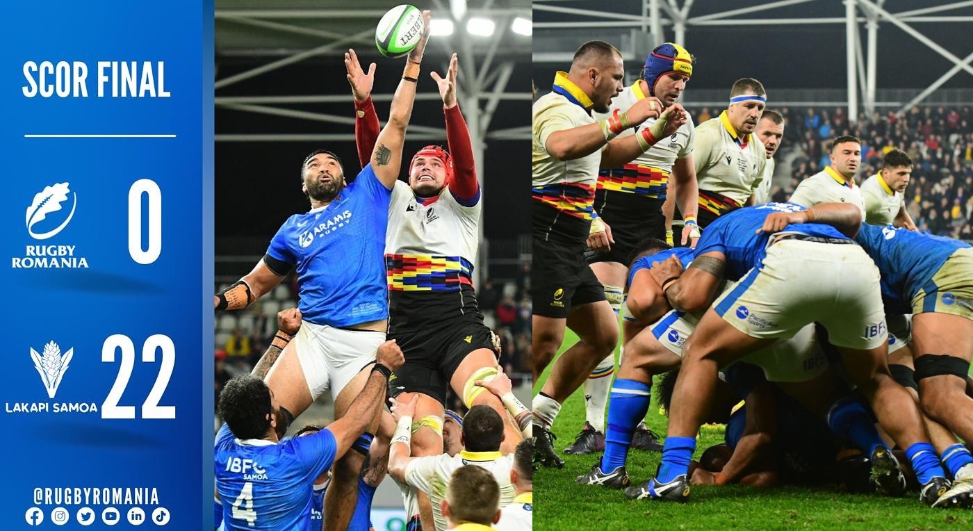 MECIURI TEST TOAMNA 2025: Se conturează programul, România va primi vizita echipei din Samoa