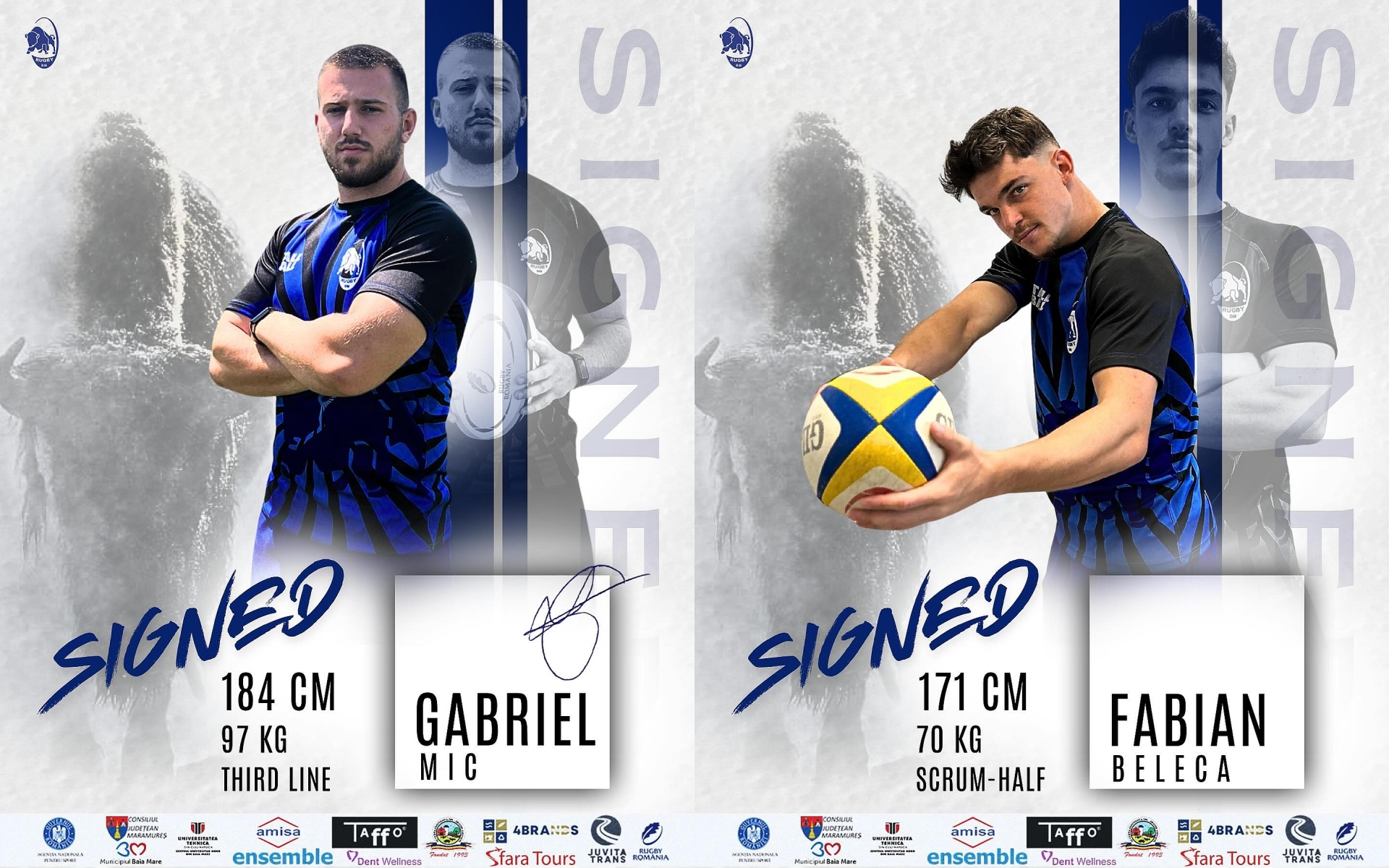 ROMÂNIA / CLUBURI: CSM Știința Baia Mare a legitimat doi tineri rugbyști