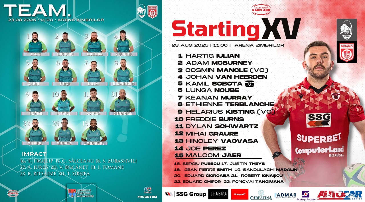 LRK 2025 / ETAPA A 10-A / BM - DN: Buldogii au două variante din trei pentru a juca semifinala acasă, însă maramureșenii sunt favoriți