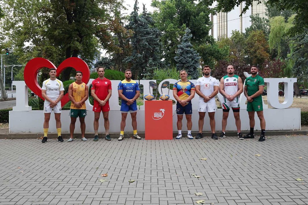 RUGBY PE PLAJĂ / CE 2025 / MASCULIN: România a ocupat locul 5, Moldova a disputat finala / VIDEO