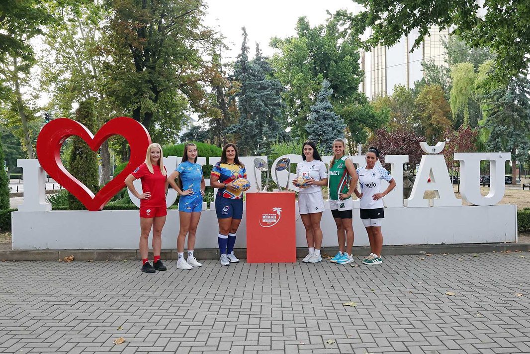 RUGBY PE PLAJĂ / CE 2025 / FEMININ: În finala mică, România s-a înclinat în fața Moldovei