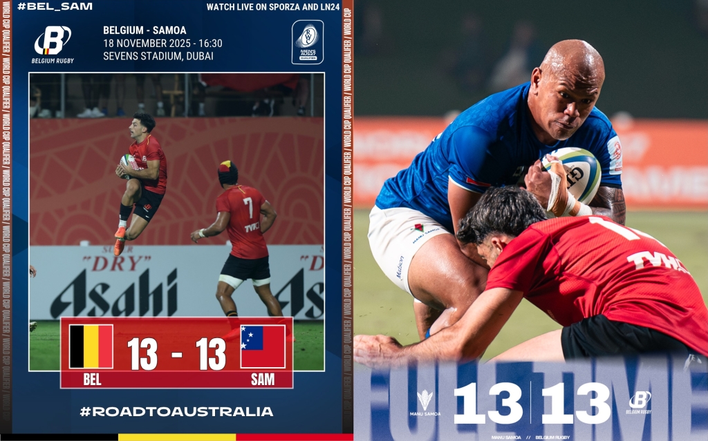 CUPA MONDIALĂ 2027 / TURNEU DE CALIFICARE: Samoa a scos un egal cu Belgia și va participa la competiția din Australia