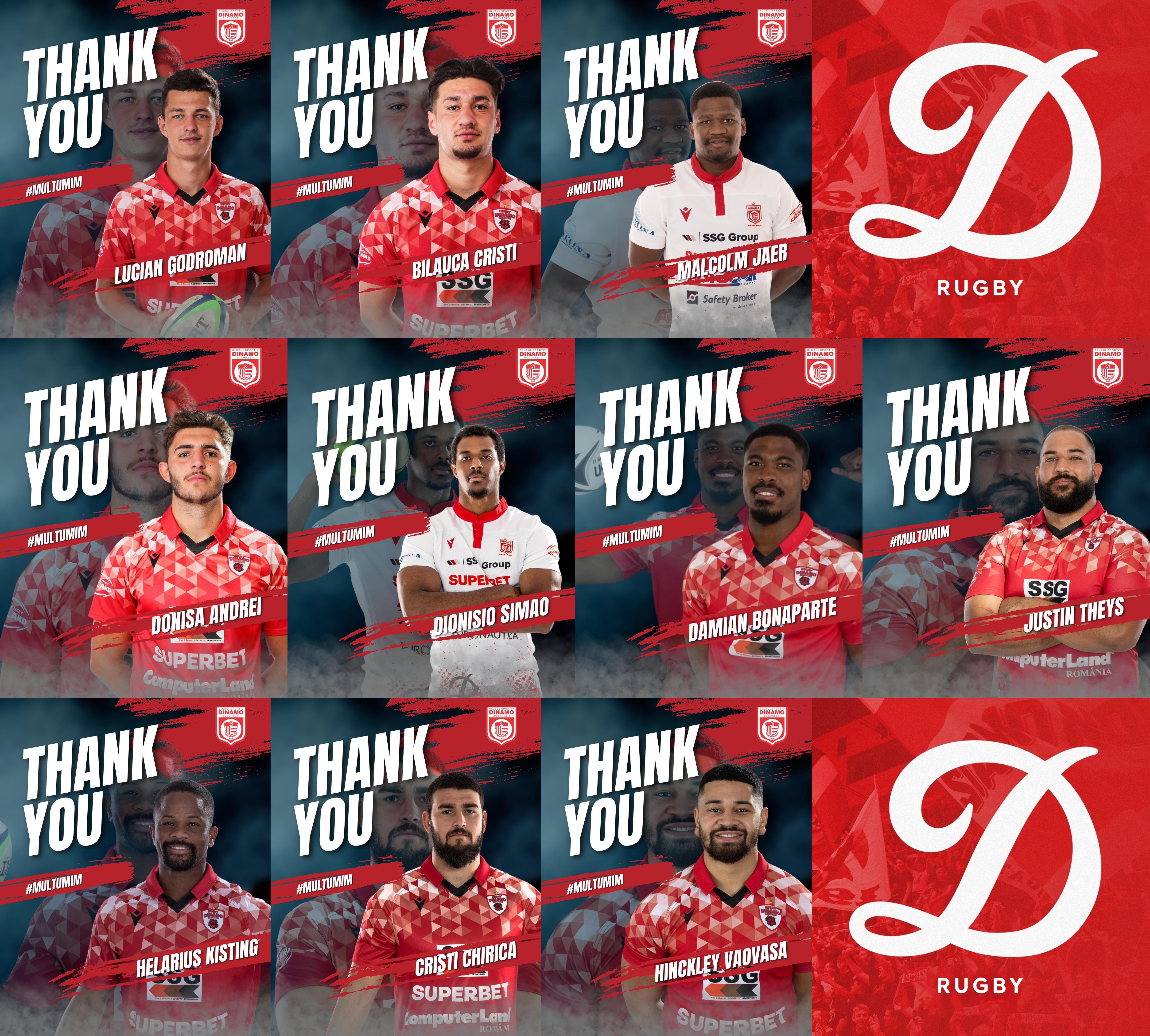 ROMÂNIA / SENIORI: CS Dinamo București s-a despărțit de 11 jucători, inclusiv de câțiva internaționali