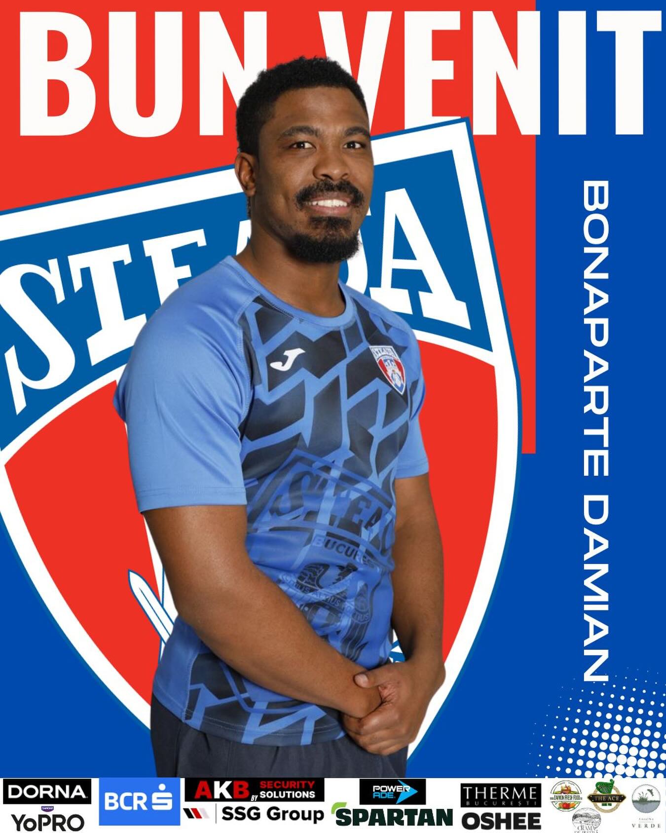 ROMÂNIA / ECHIPE DE SENIORI: Steaua l-a transferat pe Damian Bonaparte, sud-africanul care a câștigat campionatul cu Dinamo