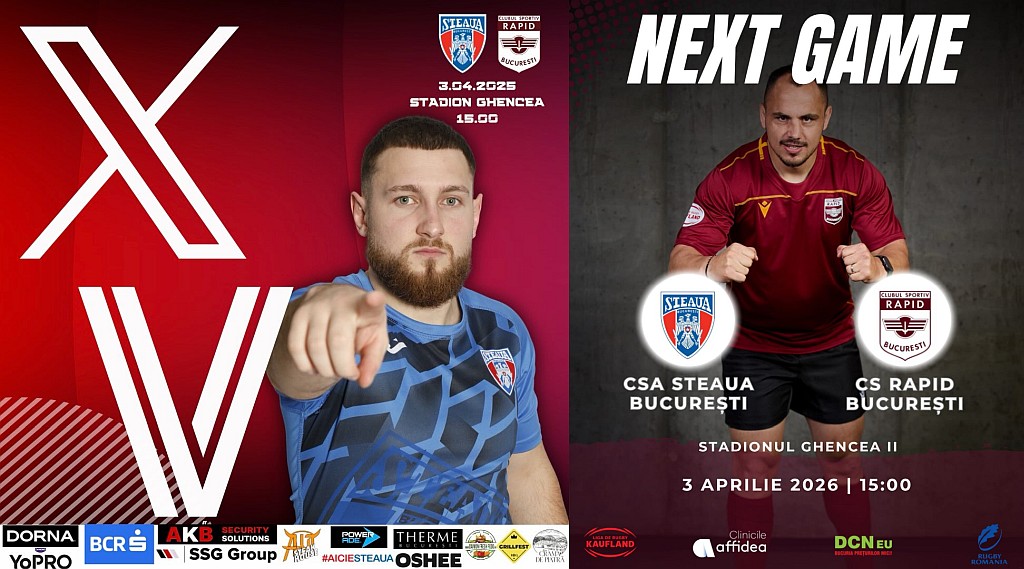 ROMÂNIA / LRK 2026 / ETAPA A 2-A / STE - RAP: Militarii vizează a doua victorie, giuleștenii își doresc un debut fericit / VIDEO