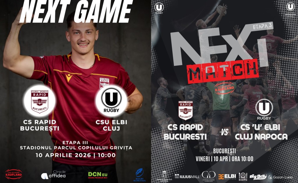 ROMÂNIA / LRK 2026 / ETAPA A 3-A / RAP - UCJ: Giuleștenii vor să confirme victoria din Ghencea, însă clujenii le-au făcut deseori zile grele