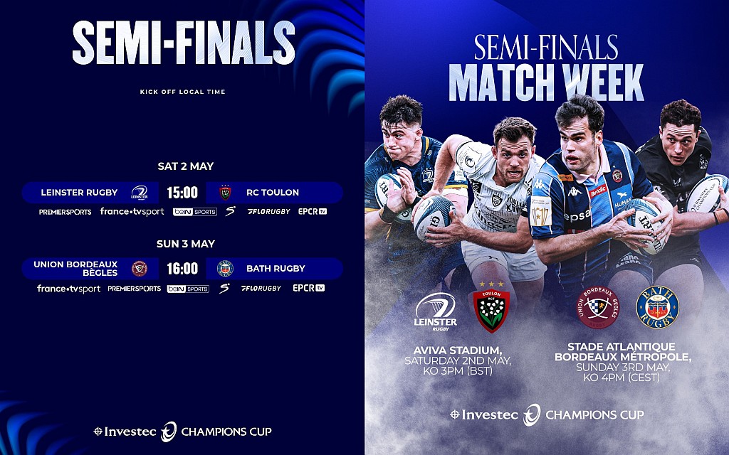 CUPA CAMPIONILOR  2025/2026 / SEMIFINALE: Dispută între vorbitorii de franceză și cei de limbă engleză