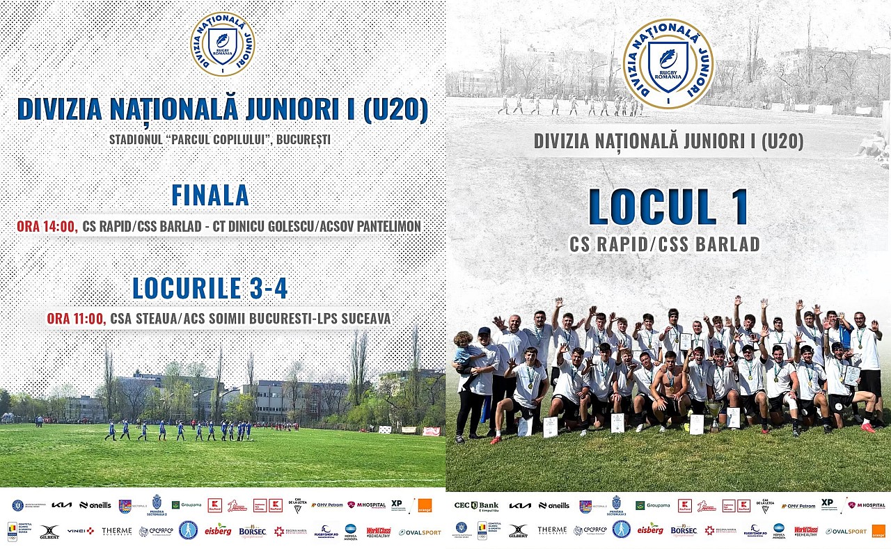 ROMÂNIA / COPII & JUNIORI: S-au decernat medaliile la U14, U18 și U20 în competiția națională