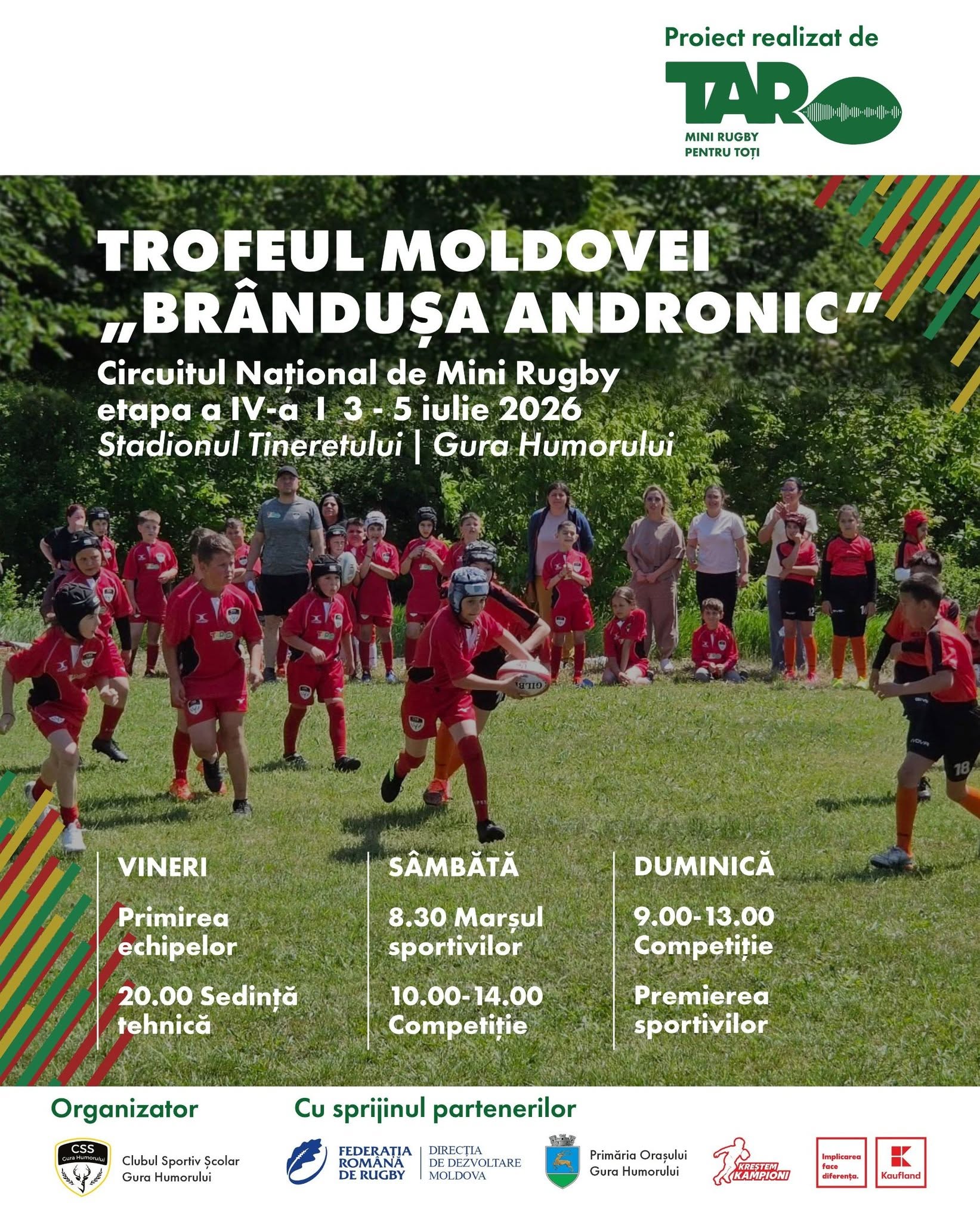 ROMÂNIA / COPII & JUNIORI: Gura Humorului găzduiește Trofeul Moldovei „Brândușa Andronic”