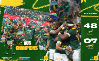THE RUGBY CHAMPIONSHIP 2024: Springboks au învins Argentina și au câștigat trofeul pentru a 5-a oară