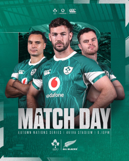 MECIURI TEST: Irlanda - Noua Zeelandă va fi transmis, astăzi, pe Digi Sport 2