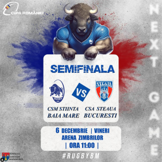 CUPA ROMÂNIEI 2024 / SEMIFINALE: CSM Știința Baia Mare pornește mare favorită în disputa cu Steaua București