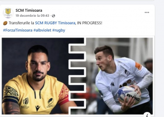 ROMÂNIA / CLUBURI: SCM USV Timișoara și-a întărit lotul cu doi jucători care au câștigat Cupa cu Dinamo