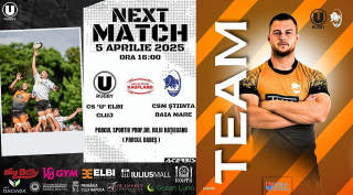 LRK 2025 / ETAPA A 2-A / UCJ - BM: Cu trei debutanți, clujenii îi înfruntă pe rivalii maramureșeni