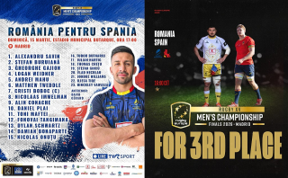 REC 2026 / MECI LOCURILE 3-4 / SPA - ROM: Stejarii aliniază cel mai valoros grup disponibil în meciul cu Leii iberici
