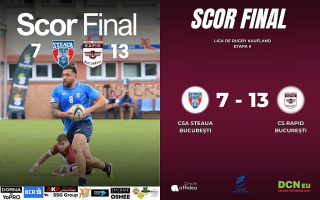 ROMÂNIA / LRK 2026 / ETAPA A 2-A / STE - RAP 7-13: După succesul din Cupa României, giuleștenii au câștigat și în Ghencea