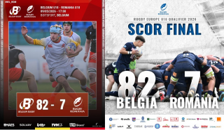 CE U18 2026 / PRELIMINARII / BEL-ROM 80-7: Naționala noastră a fost depășită clar de Belgia și a ratat calificarea la turneul final