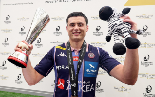 CUPA CAMPIONILOR 2025/2026: Cu zece eseuri marcate, dintre care două în finală, Louis Bielle-Biarrey a impresionat și în această ediție
