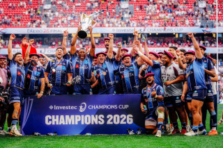 CUPA CAMPIONILOR 2025/2026: Jucătorii de la Bordeaux-Begles au refuzat invitația președintelui Franței / VIDEO