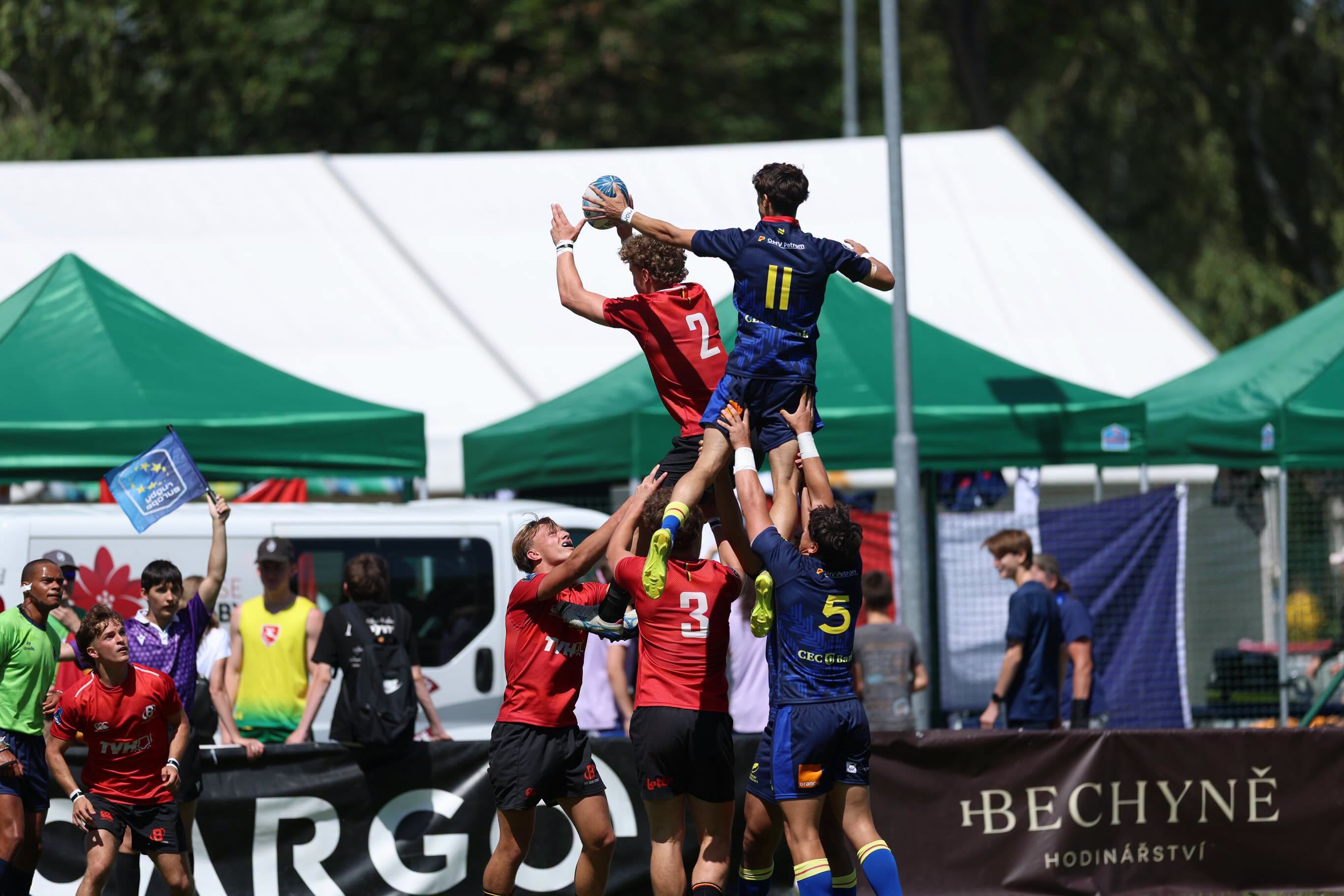 RUGBY ÎN 7 / CE U18 MASCULIN 2026: Stejăreii au ocupat locul 7, poziție care le asigură menținerea în elita continentală