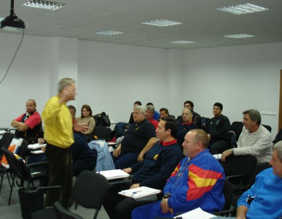 Profesorul Rene Chiriac in plina verva