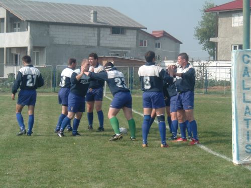 Incalzirea brasovenilor pentru meci