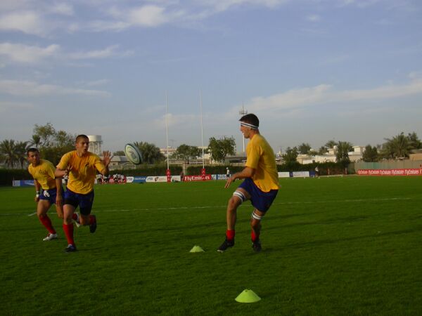 Romania U19 la antrenament