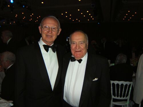 Viorel Morariu si Mikey Steele-Bodger, presedintele Selectionatei Barbarians